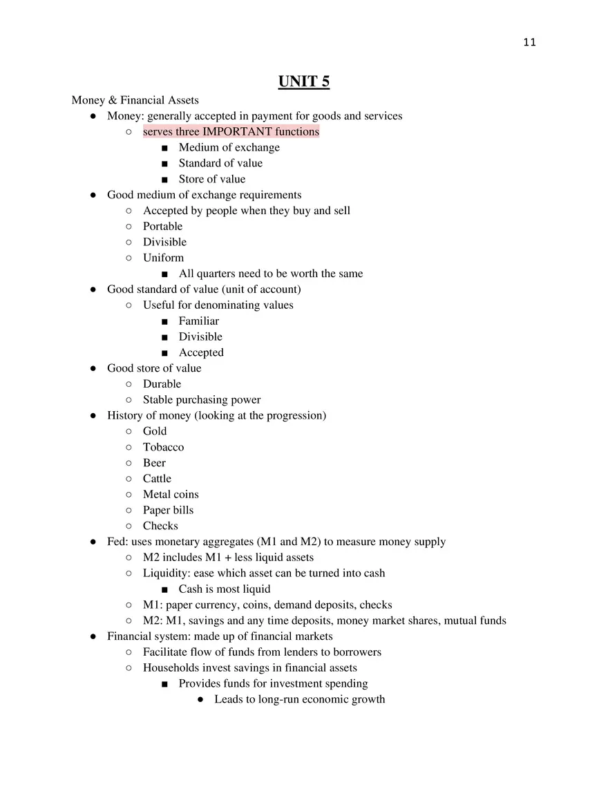 AP Macroeconomics Course Study Guide - Page 3