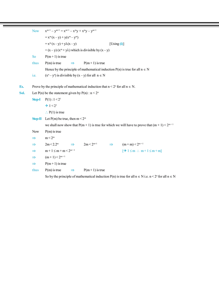 Mathematical Induction Notes - Page 4
