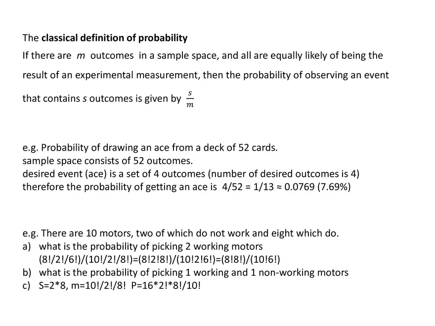 Chapter 3 The Basic Concepts of Probability - Page 15