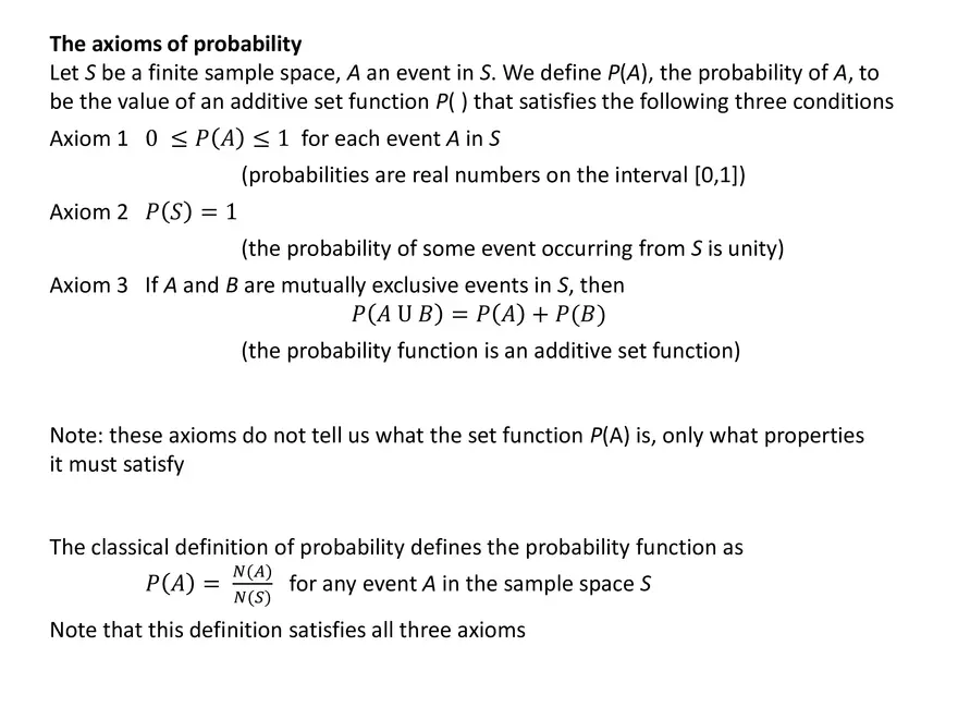 Chapter 3 The Basic Concepts of Probability - Page 17