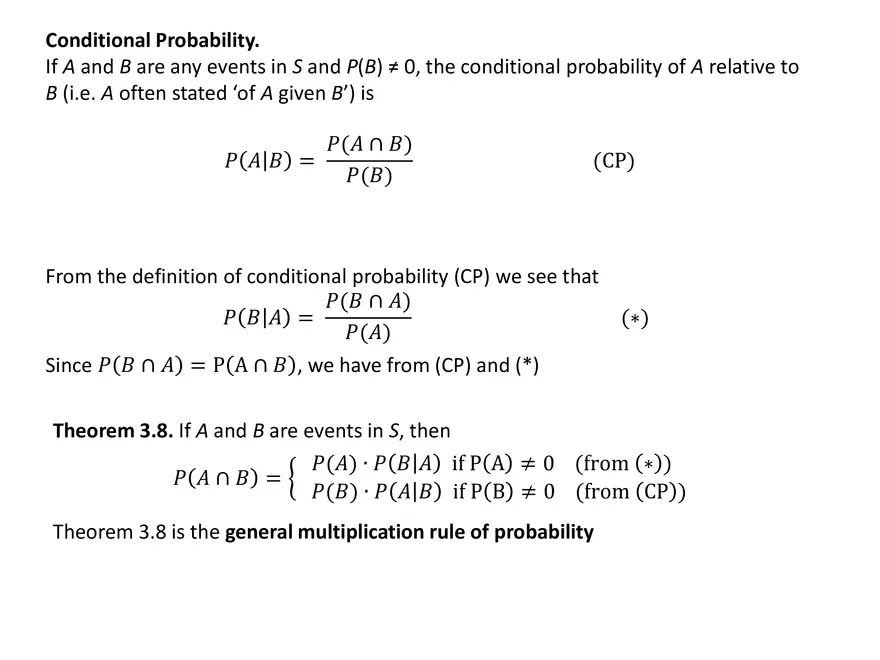 Chapter 3 The Basic Concepts of Probability - Page 23