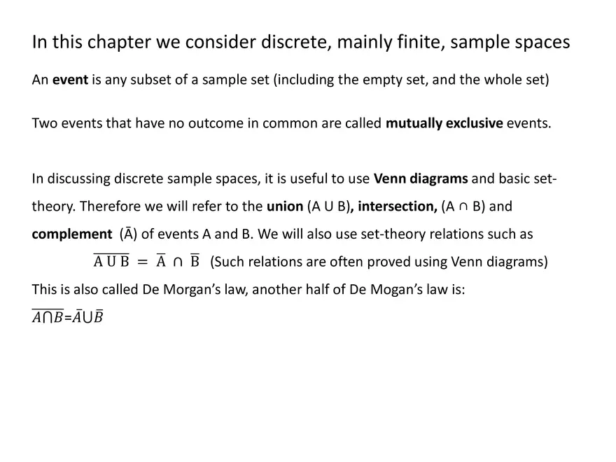 Chapter 3 The Basic Concepts of Probability - Page 2