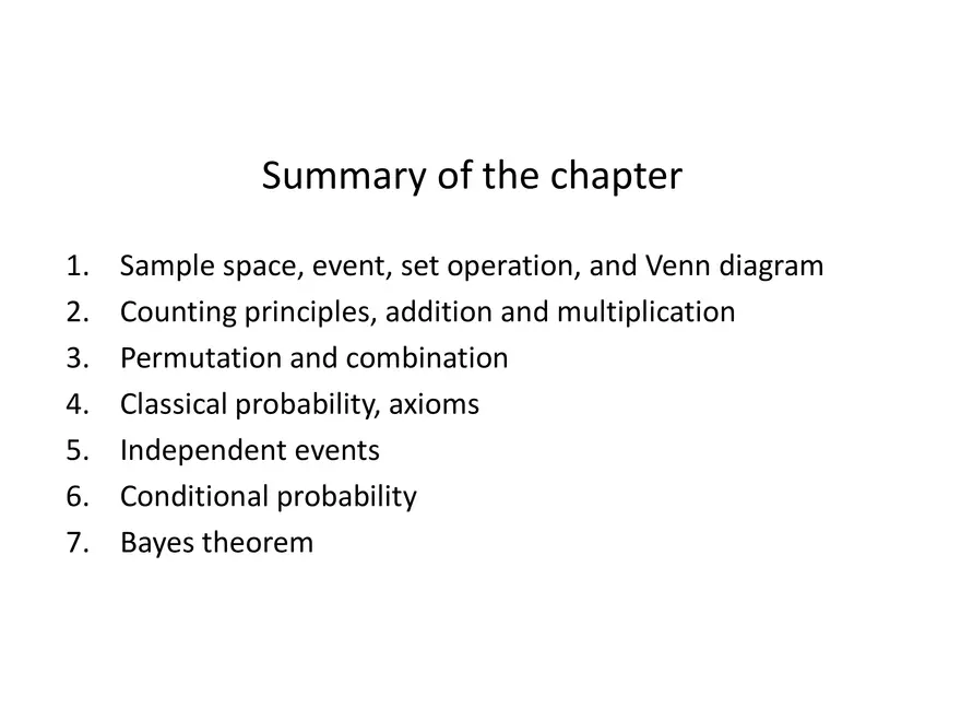 Chapter 3 The Basic Concepts of Probability - Page 51
