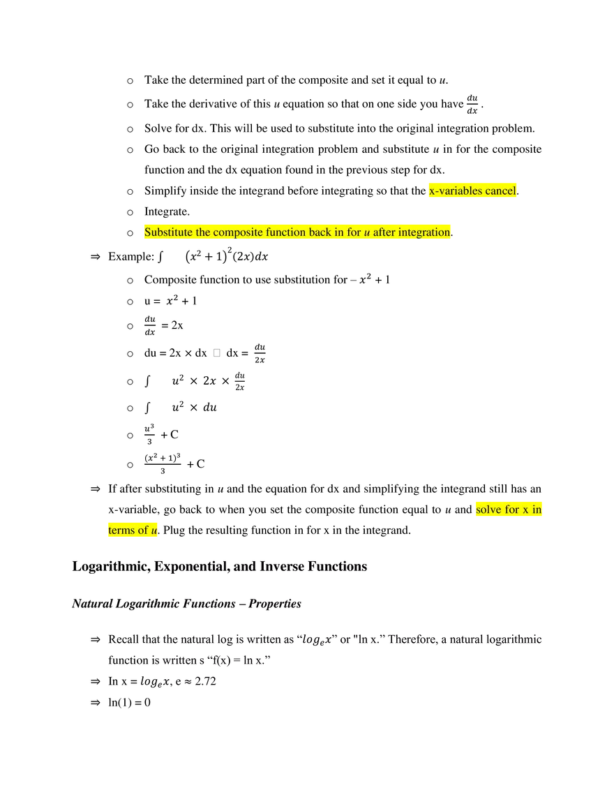 IB Mathematics SL Study Guide - Page 10