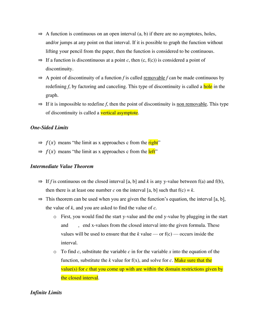 IB Mathematics SL Study Guide - Page 13