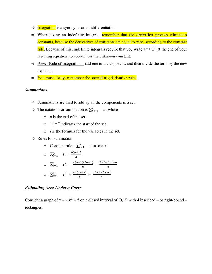 IB Mathematics SL Study Guide - Page 6