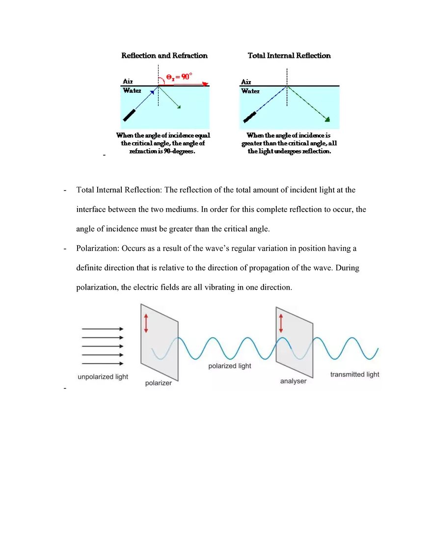 Physics Review Unit 7 Light - Page 3