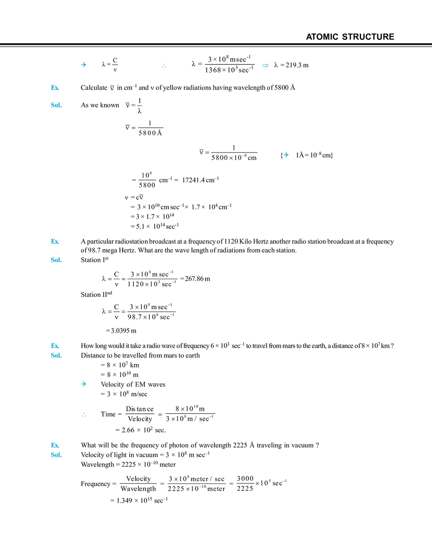 Atomic Structure - Page 7