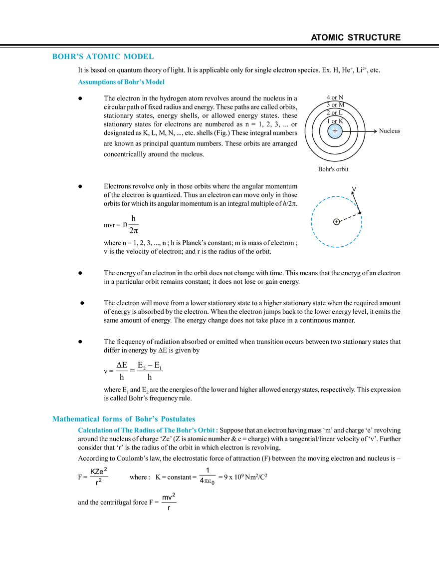 Atomic Structure - Page 11