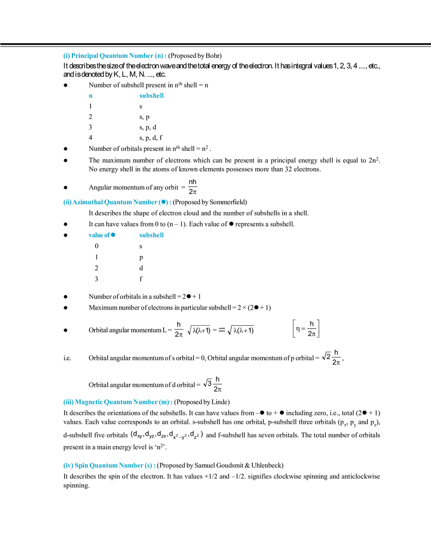 Atomic Structure - Page 34