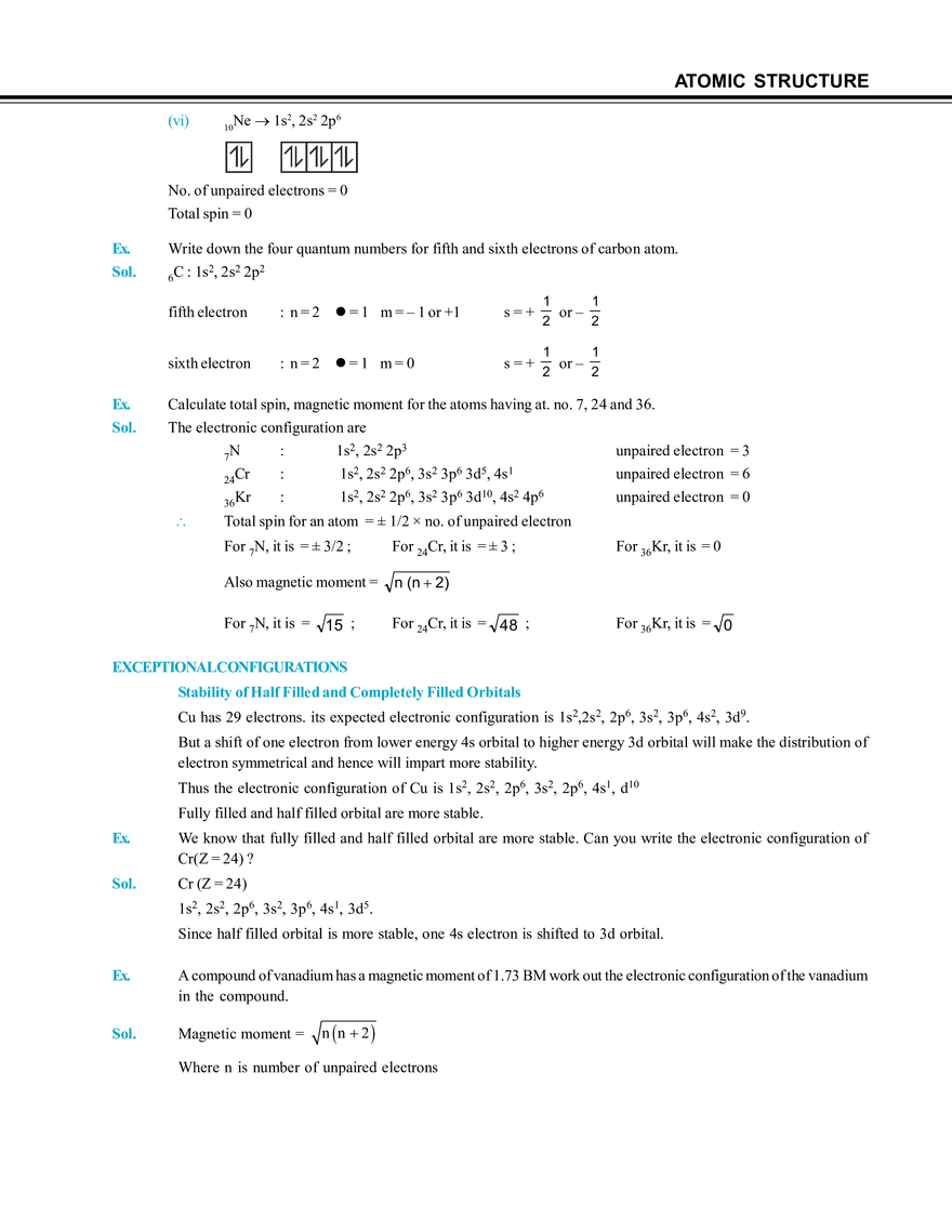 Atomic Structure - Page 40