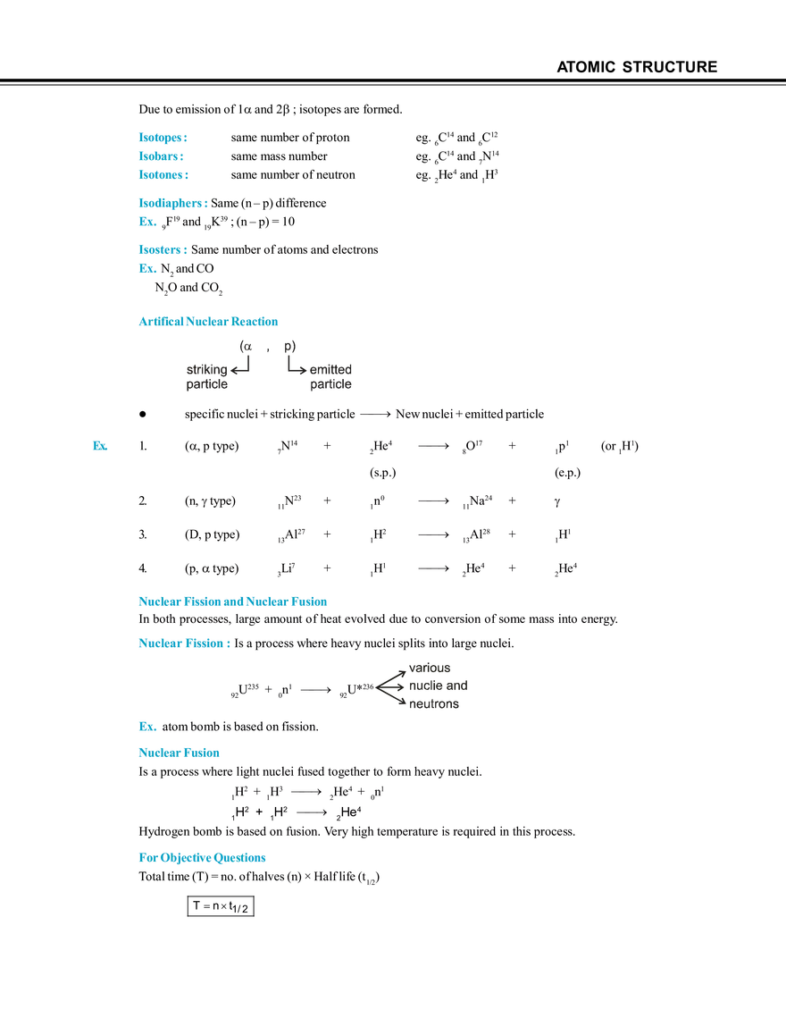 Atomic Structure - Page 51