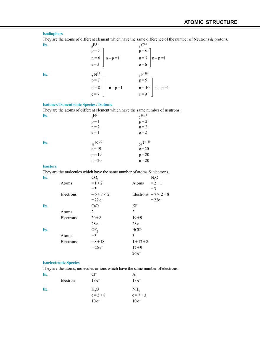 Atomic Structure - Page 58
