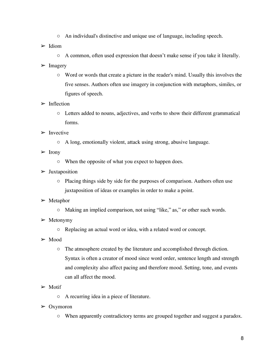 AP Language Study Guide - Page 30