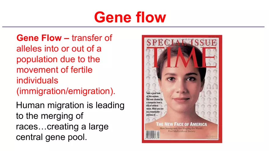Lecture 5 - Mechanisms of Evolution - Page 5