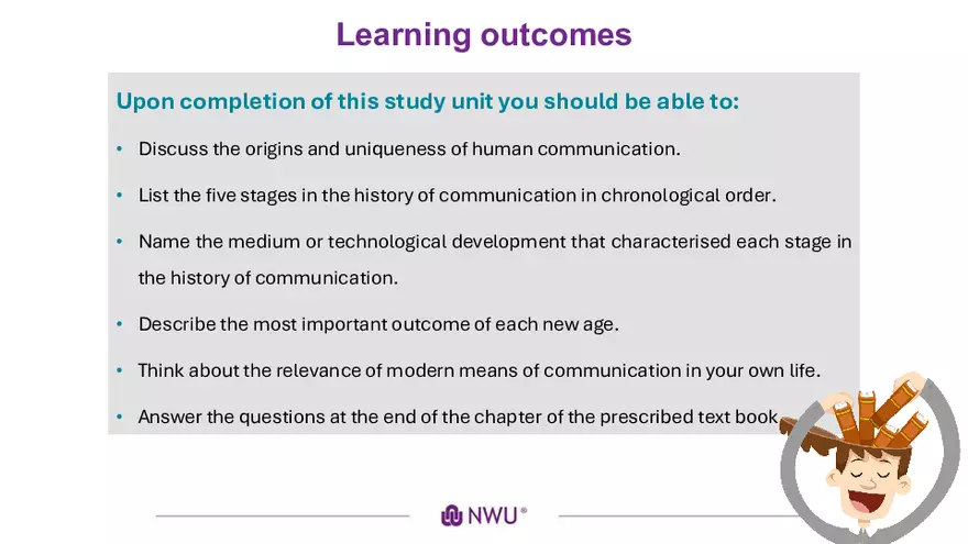 KCOM112 Study Unit #1 - Page 2