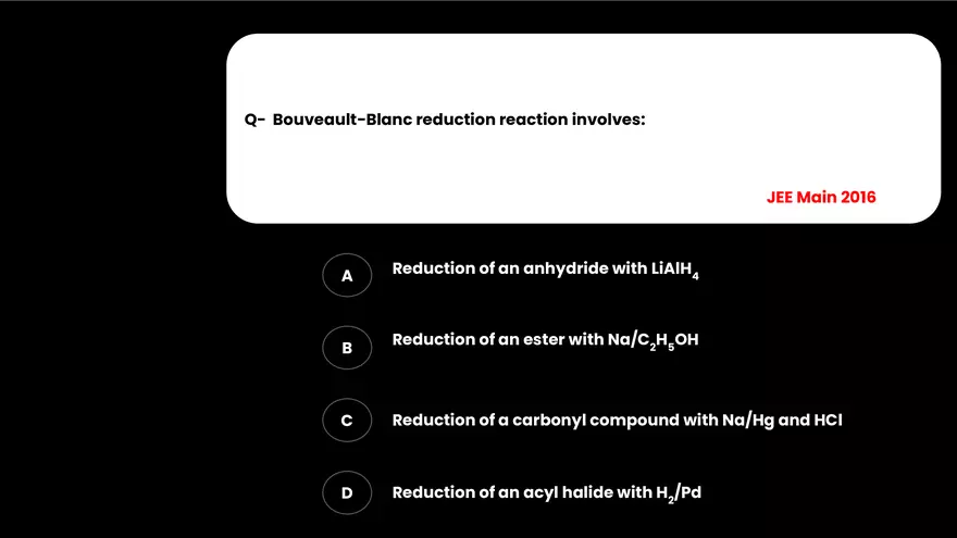 Questions- All Important PYQs Organic Chemistry - Page 135