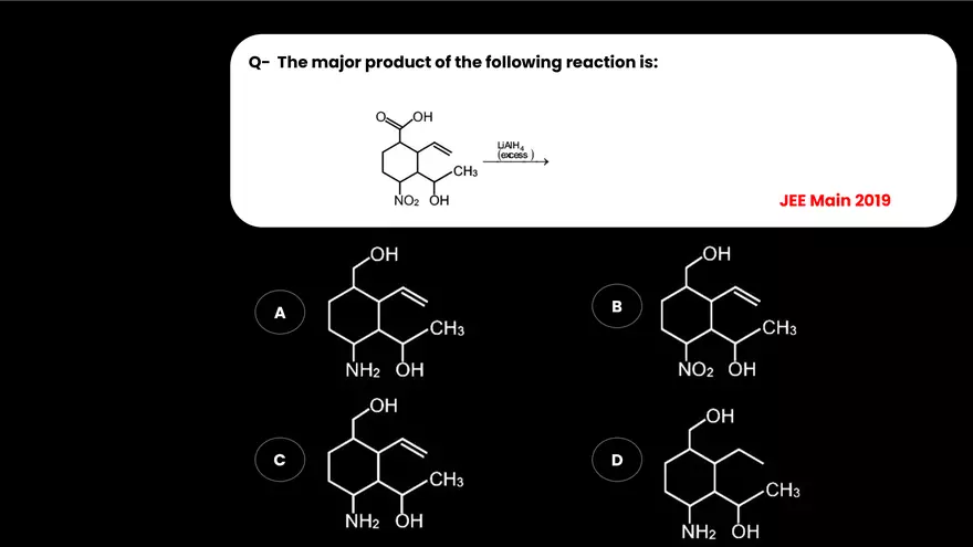 Questions- All Important PYQs Organic Chemistry - Page 138
