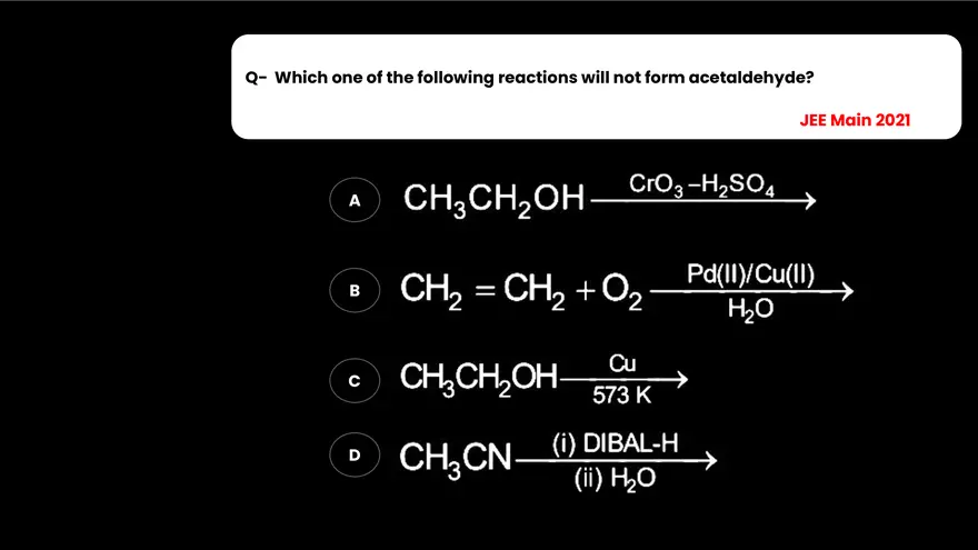 Questions- All Important PYQs Organic Chemistry - Page 148