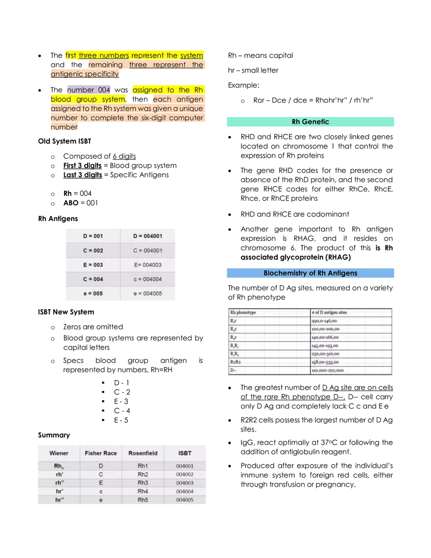 Immunohematology Lecture - Page 18