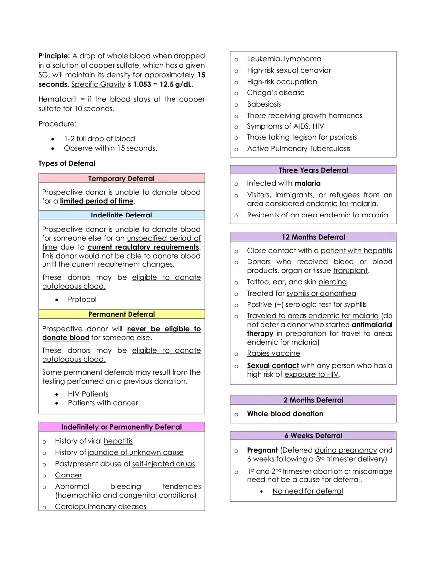 Immunohematology Lecture - Page 31