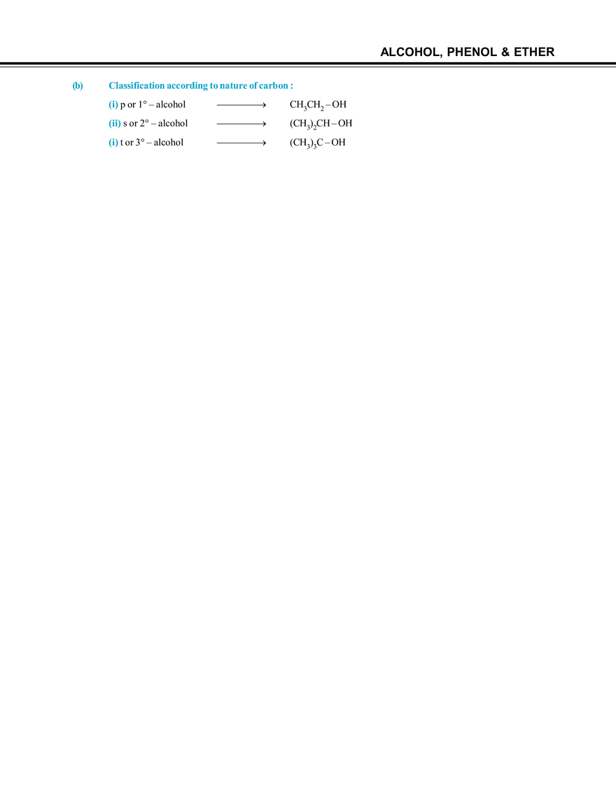 Alcohol, Phenol and Ether - Page 2
