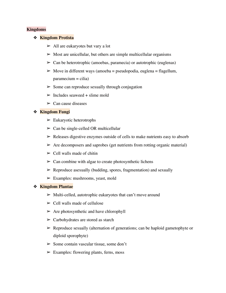 Test Guide Unit 4 Evolution & Biodiversity - Page 11