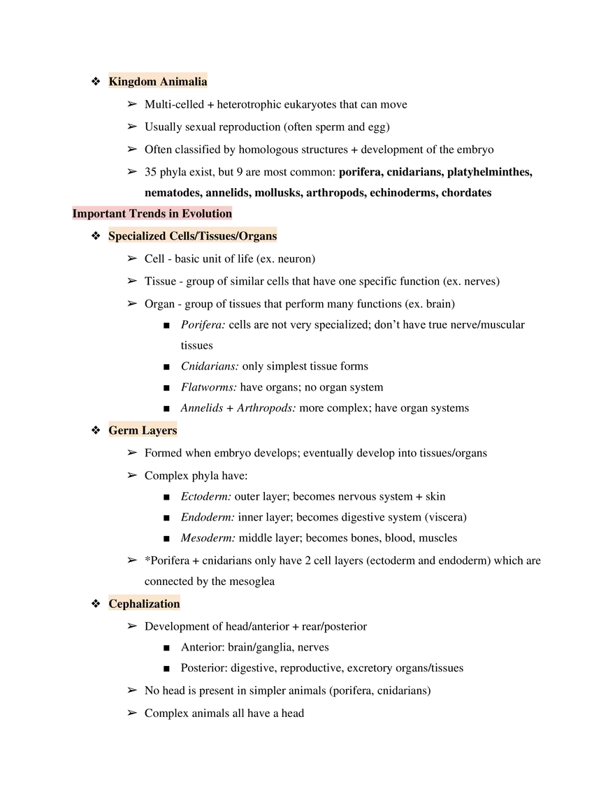 Test Guide Unit 4 Evolution & Biodiversity - Page 12