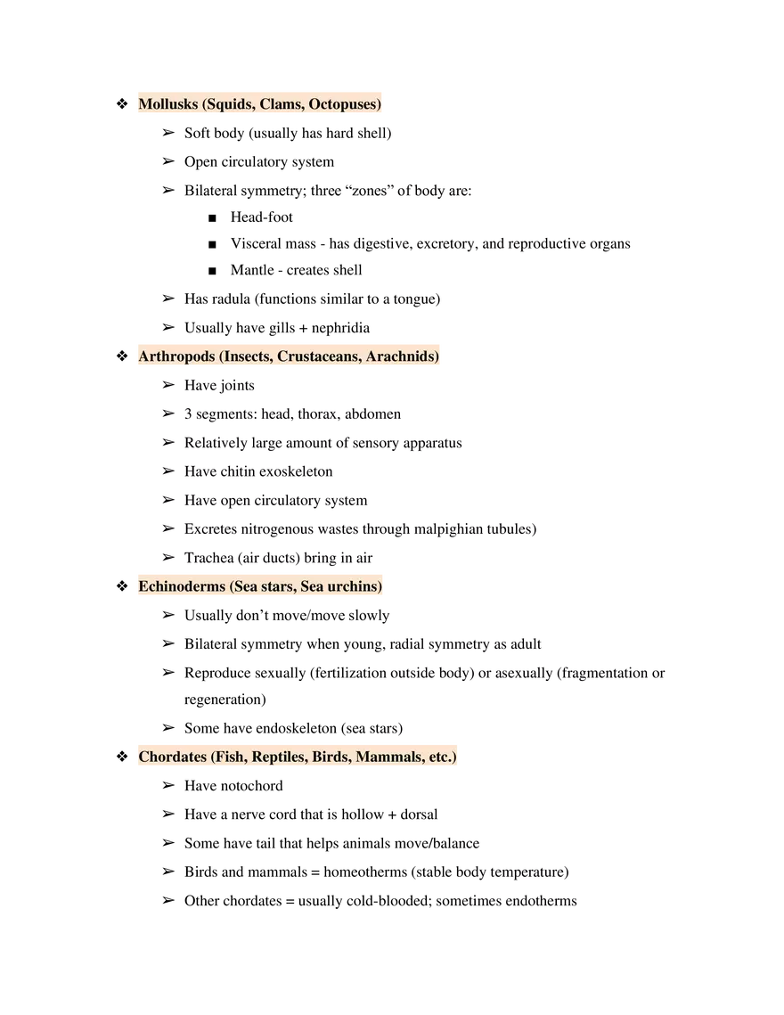 Test Guide Unit 4 Evolution & Biodiversity - Page 4
