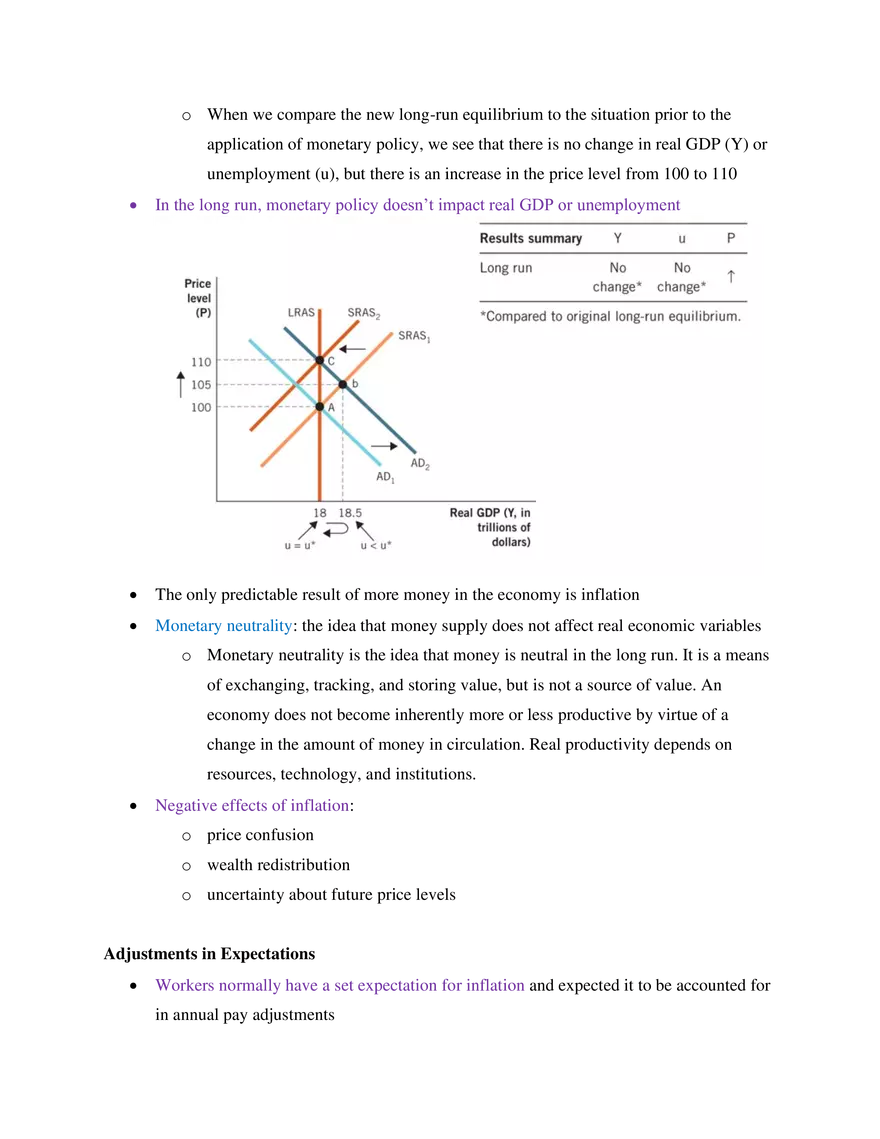 Chapter 31 Macroeconomics- Monetary Policy - Page 10