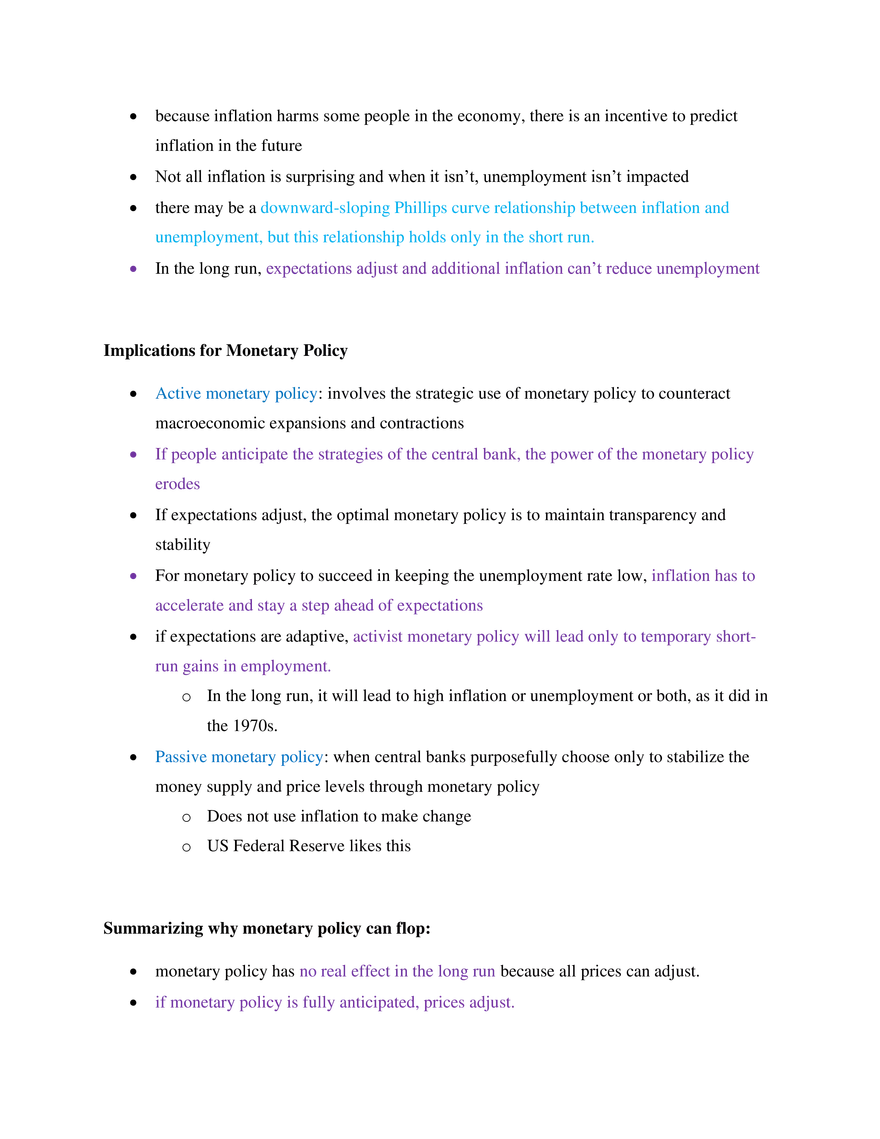 Chapter 31 Macroeconomics- Monetary Policy - Page 3