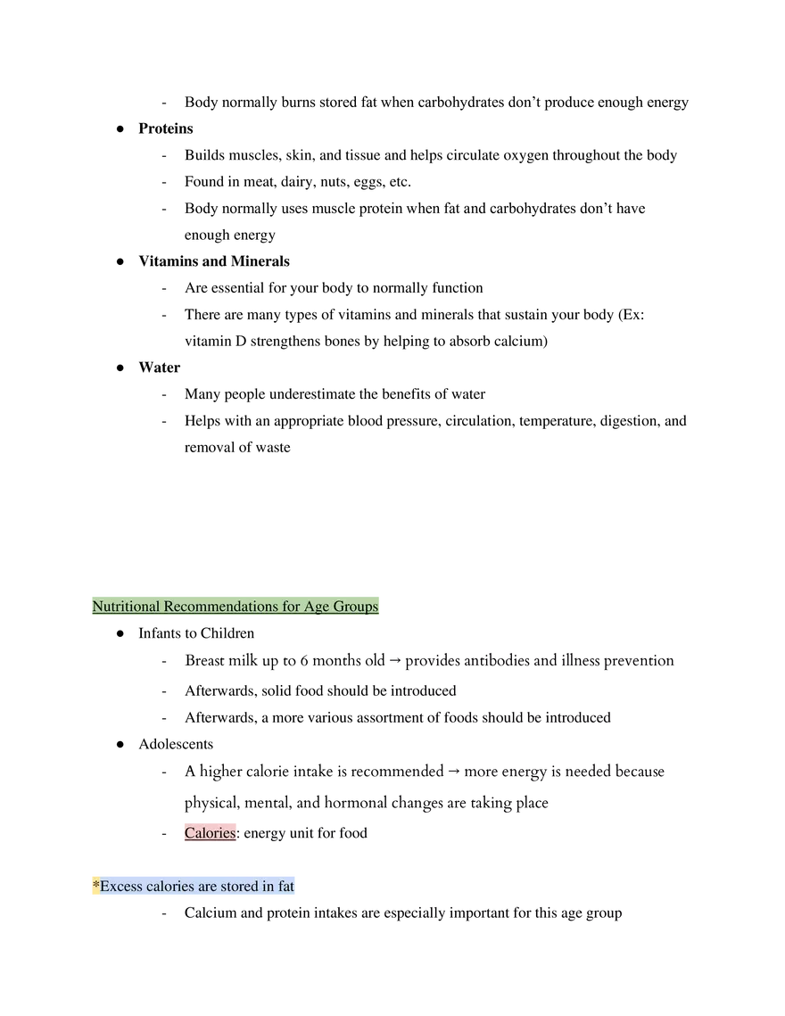 Health Course Study Guide - Page 22