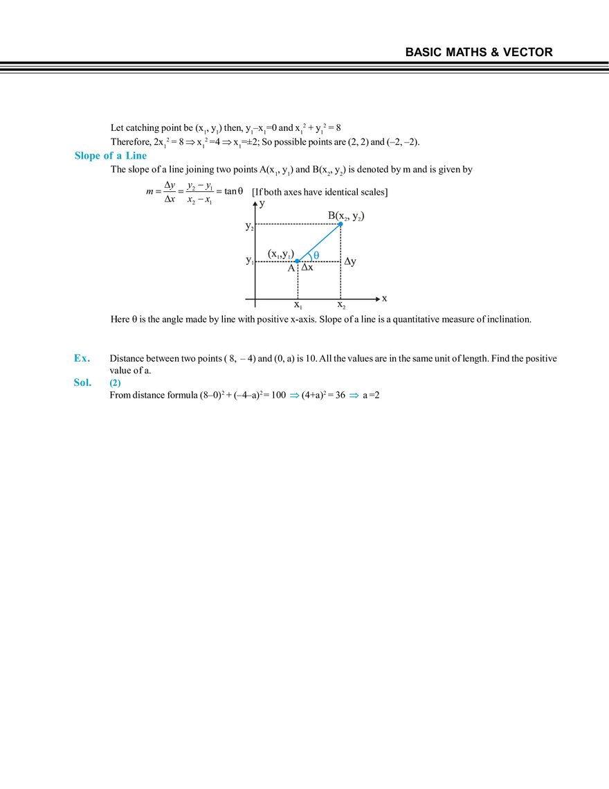Basic Maths Section [C] Co-Ordinate Geometry - Page 2