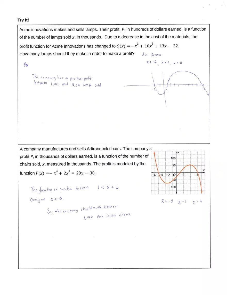Zeros of Polynomial Functions - Page 6