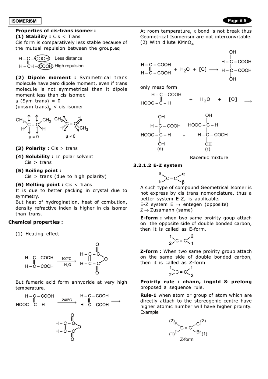 Isomerism Notes - Page 8