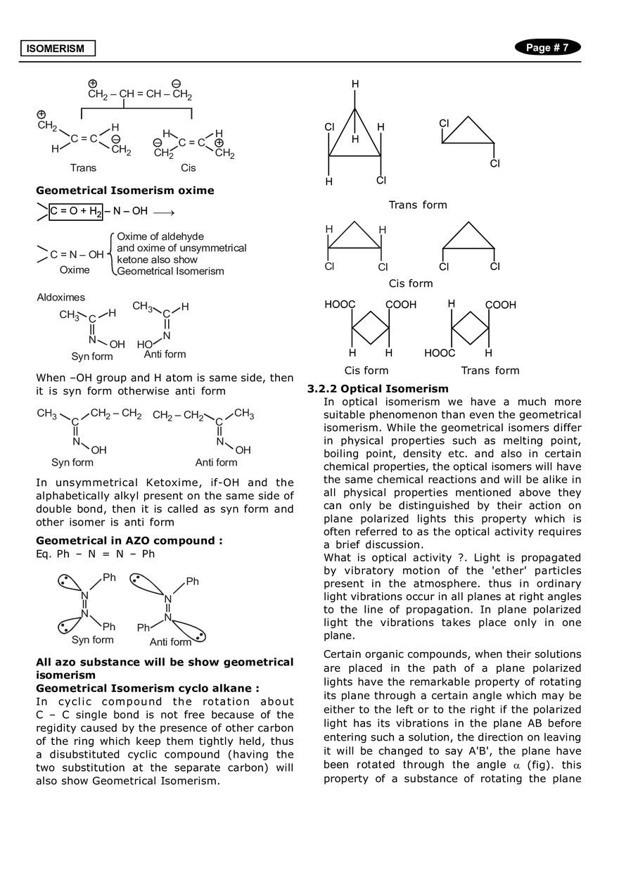 Isomerism Notes - Page 10