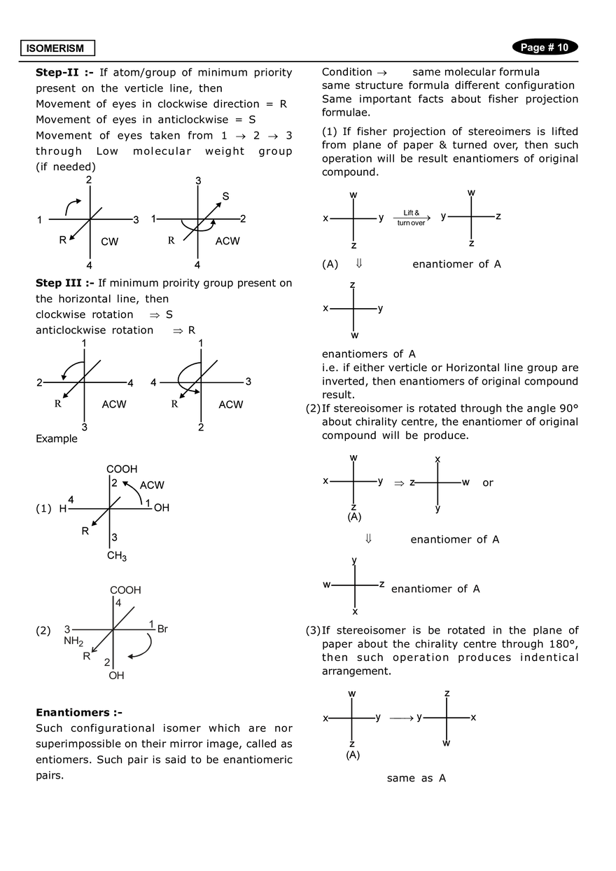 Isomerism Notes - Page 13