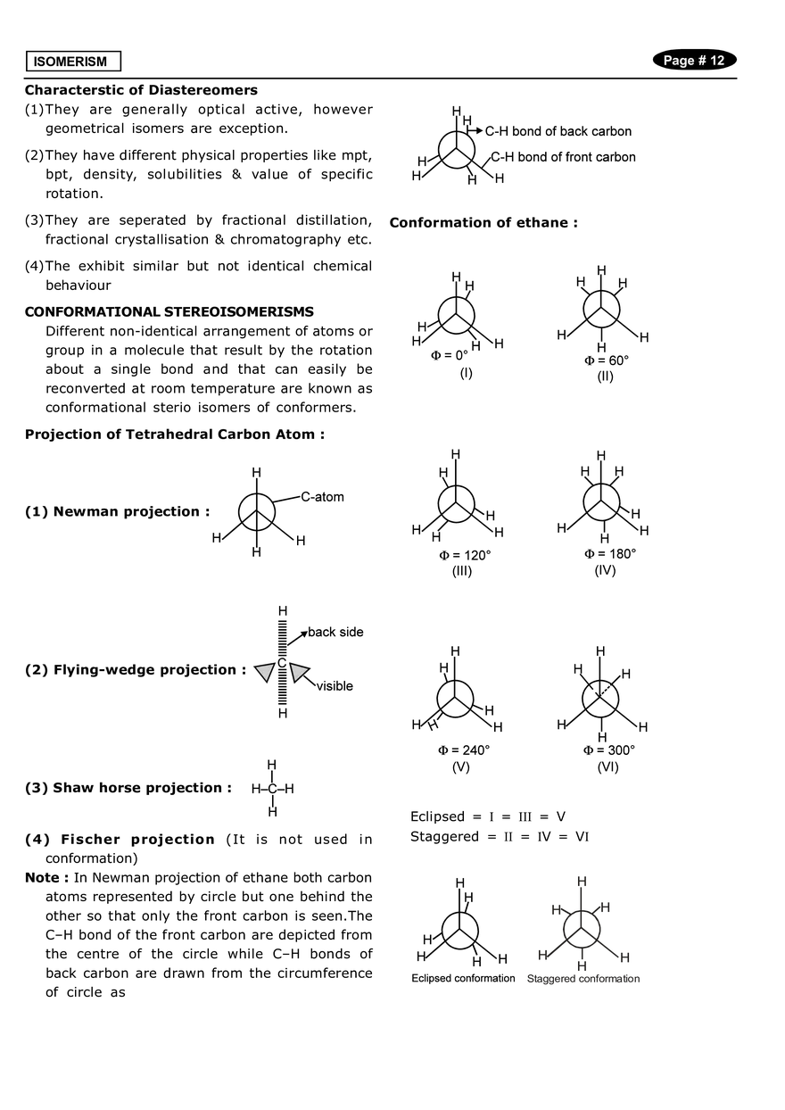 Isomerism Notes - Page 4
