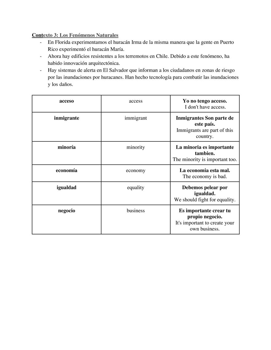 AP Spanish Language Unit 4 How Science and Technology Affect Our Lives - Page 3