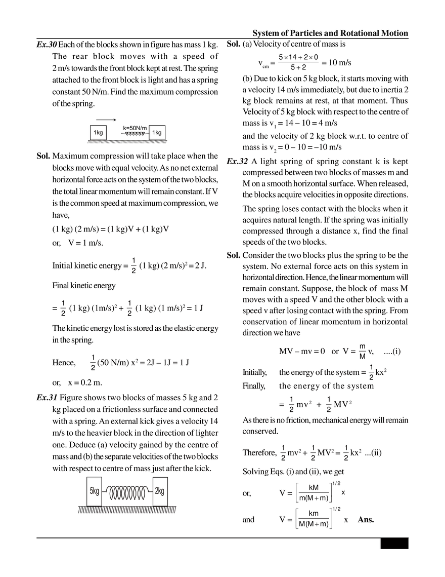 System of Particles and Rotational Motion - Page 7