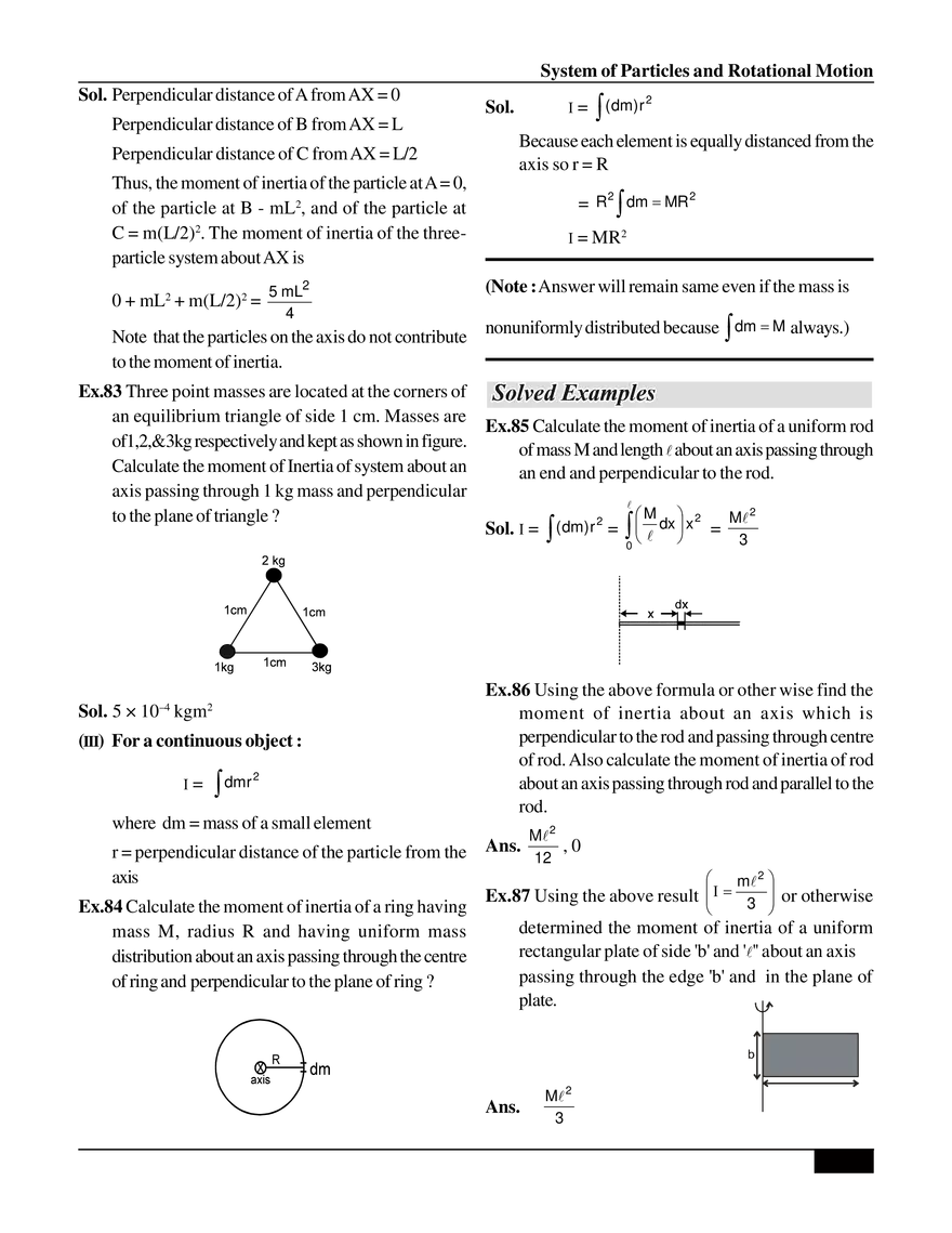 System of Particles and Rotational Motion - Page 36