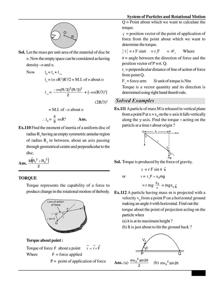 System of Particles and Rotational Motion - Page 42