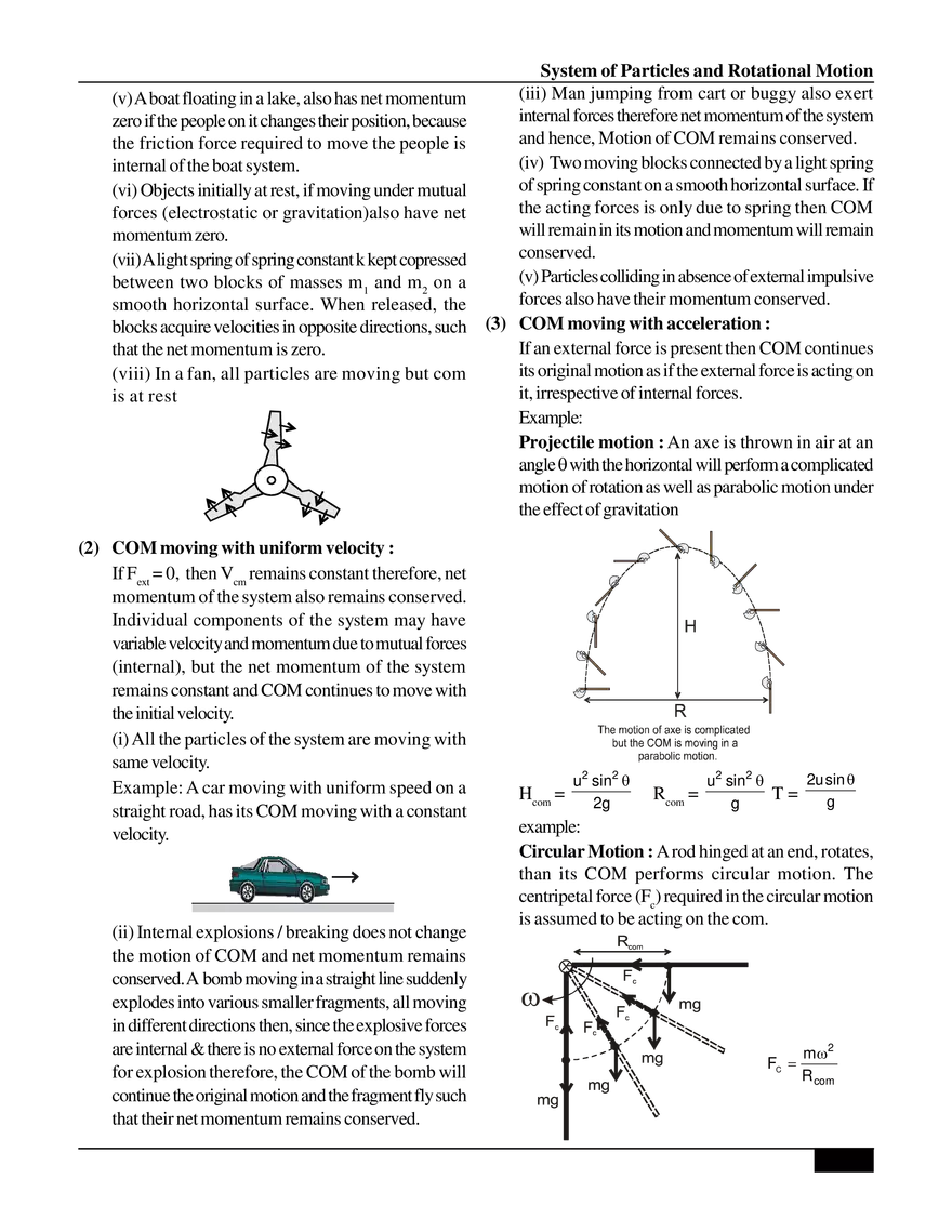System of Particles and Rotational Motion - Page 3