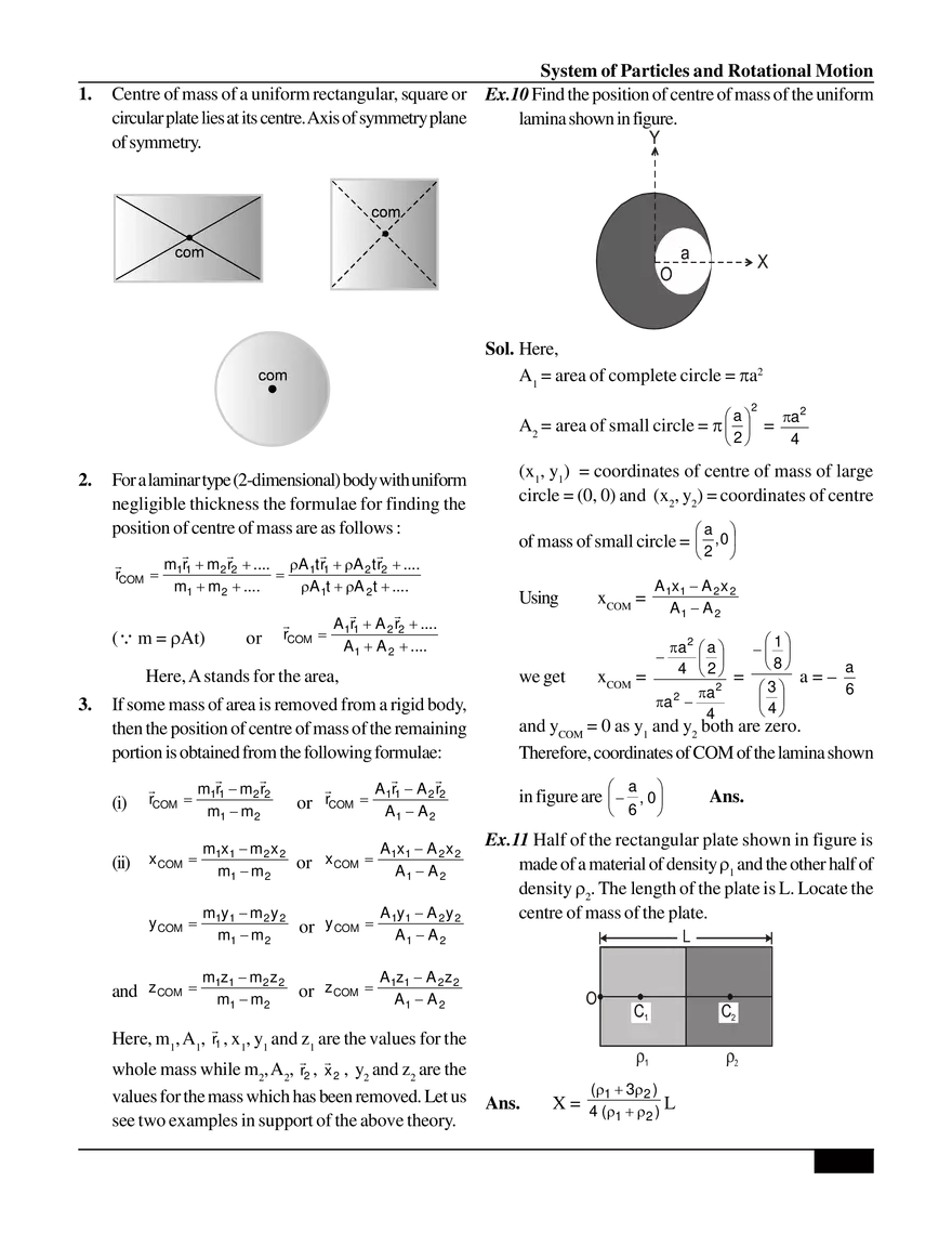 System of Particles and Rotational Motion - Page 57