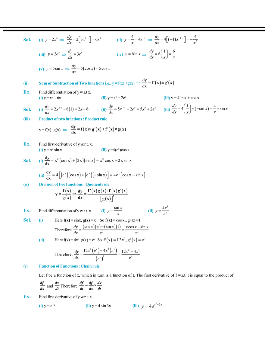 Basic Maths Section [D] Calculus - Page 2