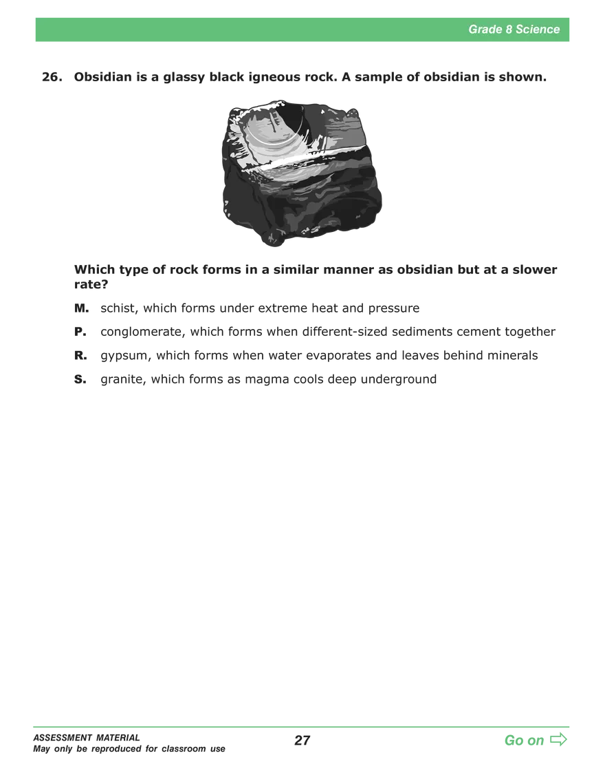 Open Grade 8: Science Practice Test - Page 22