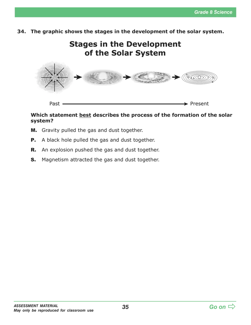 Open Grade 8: Science Practice Test - Page 31