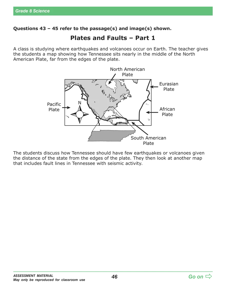 Open Grade 8: Science Practice Test - Page 43