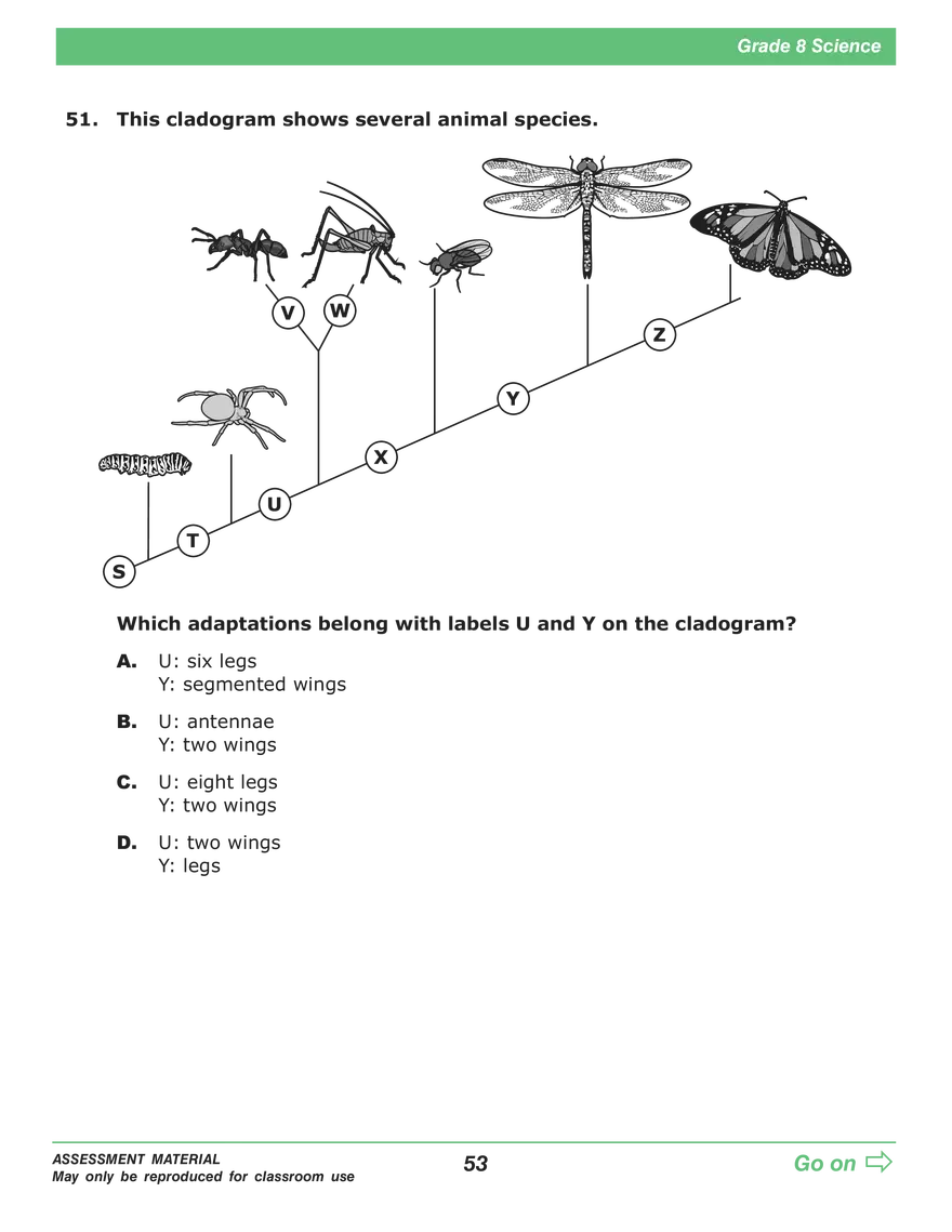 Open Grade 8: Science Practice Test - Page 51