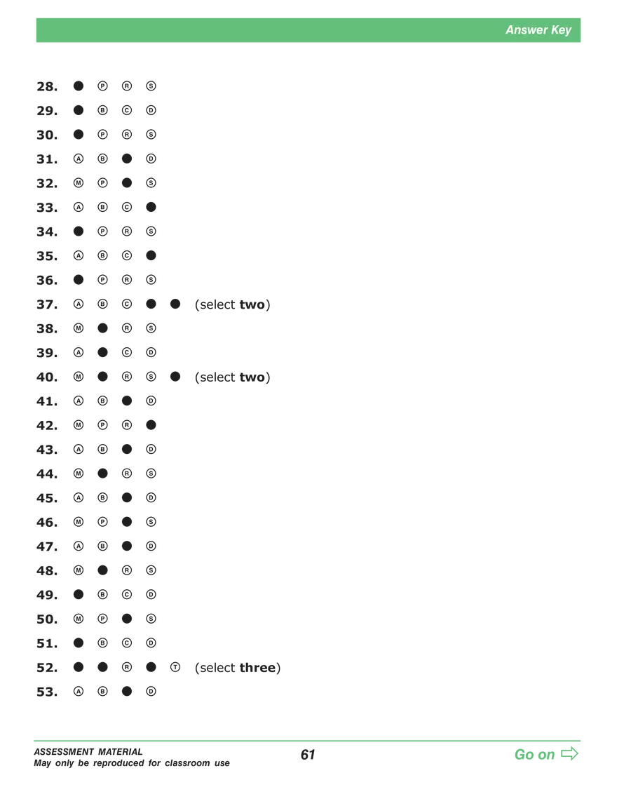 Open Grade 8: Science Practice Test - Page 60